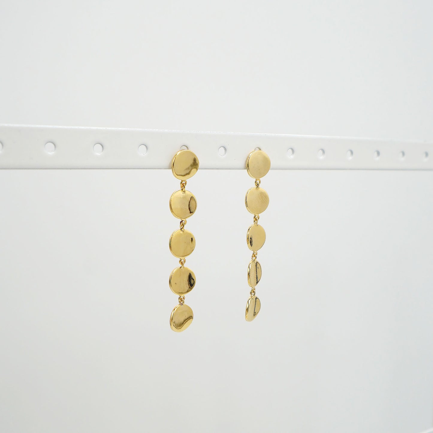 Gold Cascade Earrings