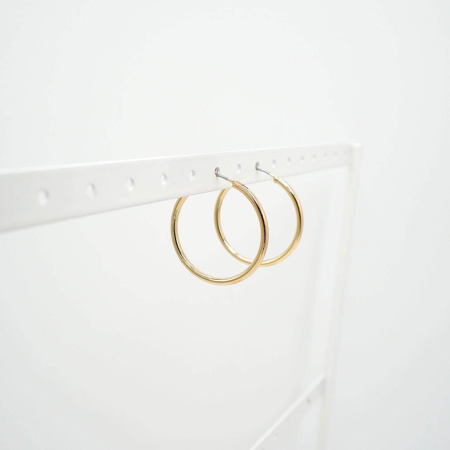 Classic Gold Hoop Earrings