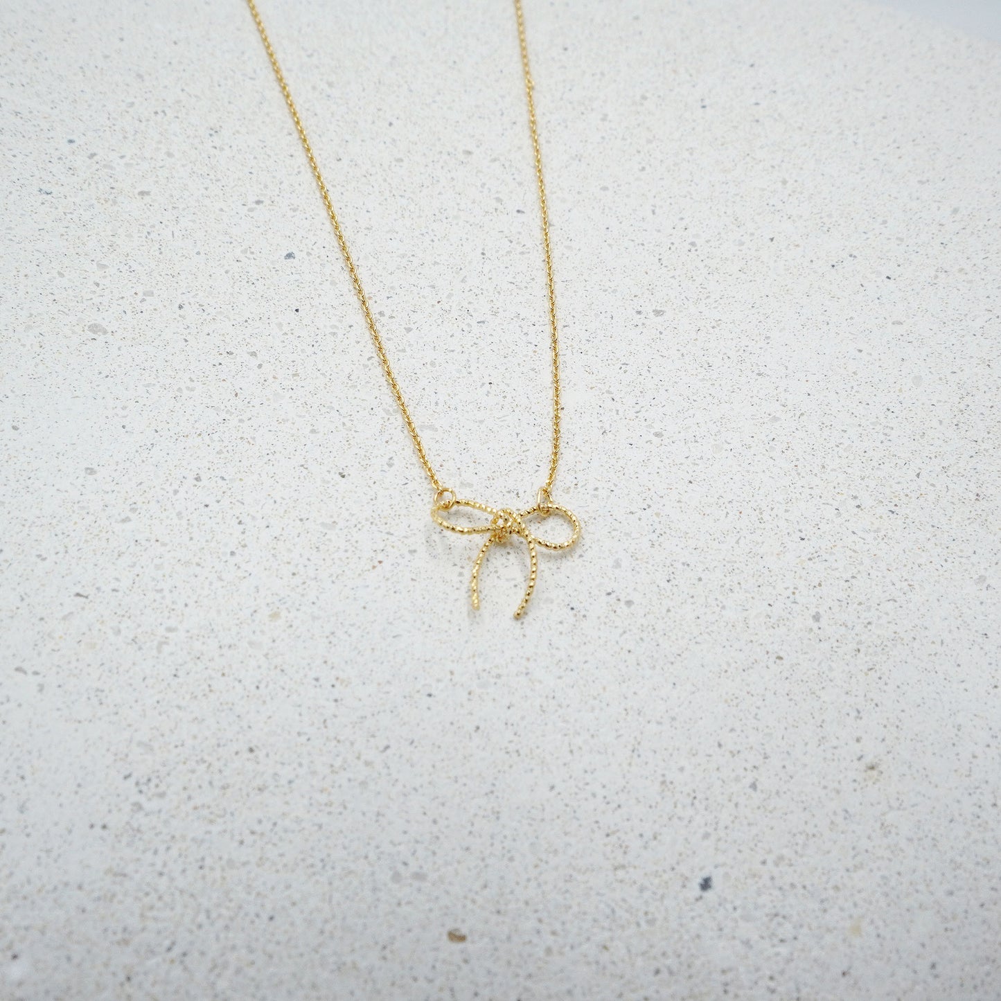 Delicate Ribbon Necklace