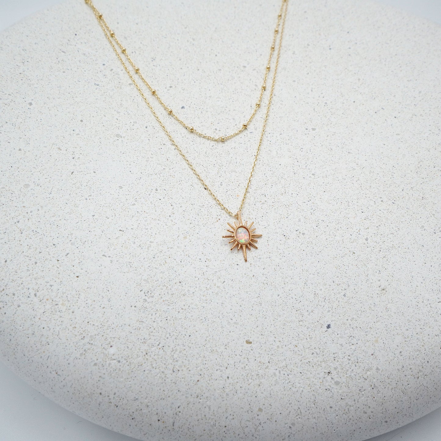 Celestial Double Chain Necklace