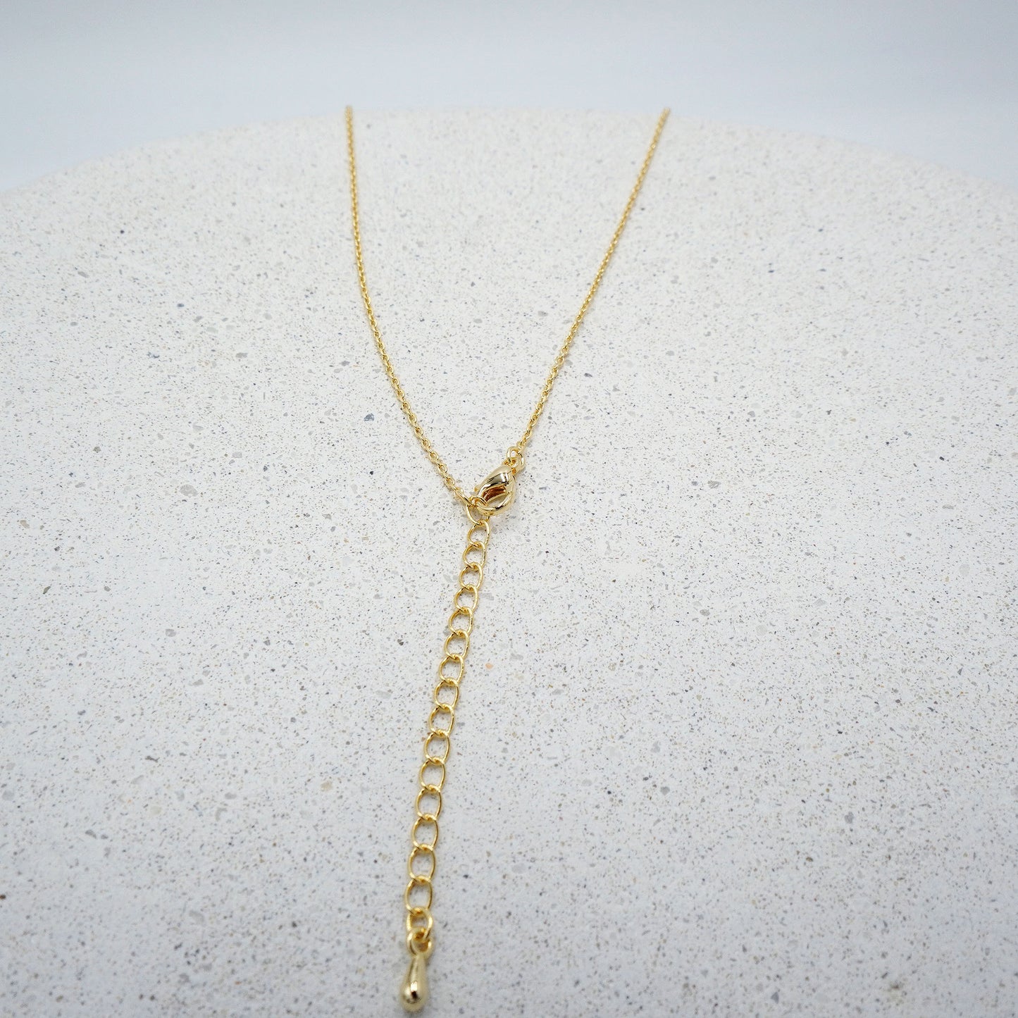 Elegant Beaded Chain Necklace