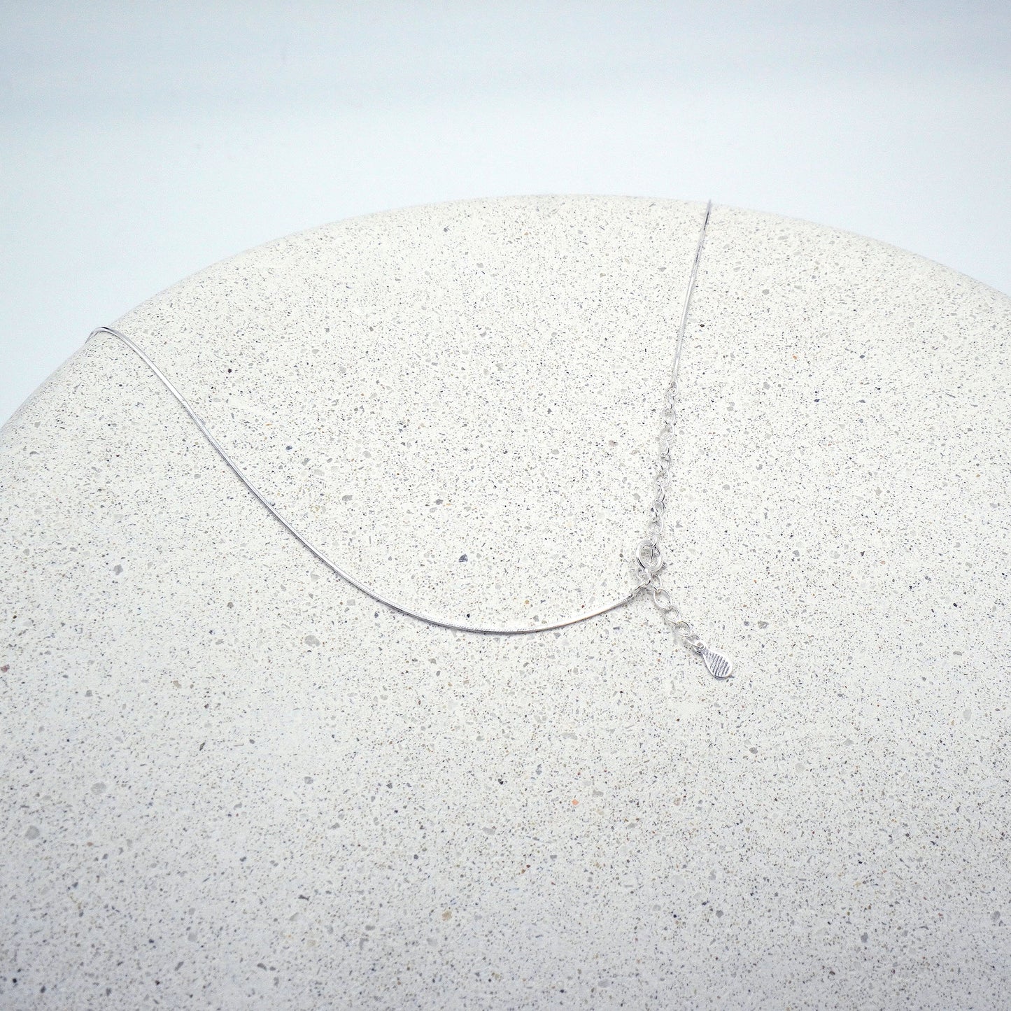 Triple Silver Bead Necklace