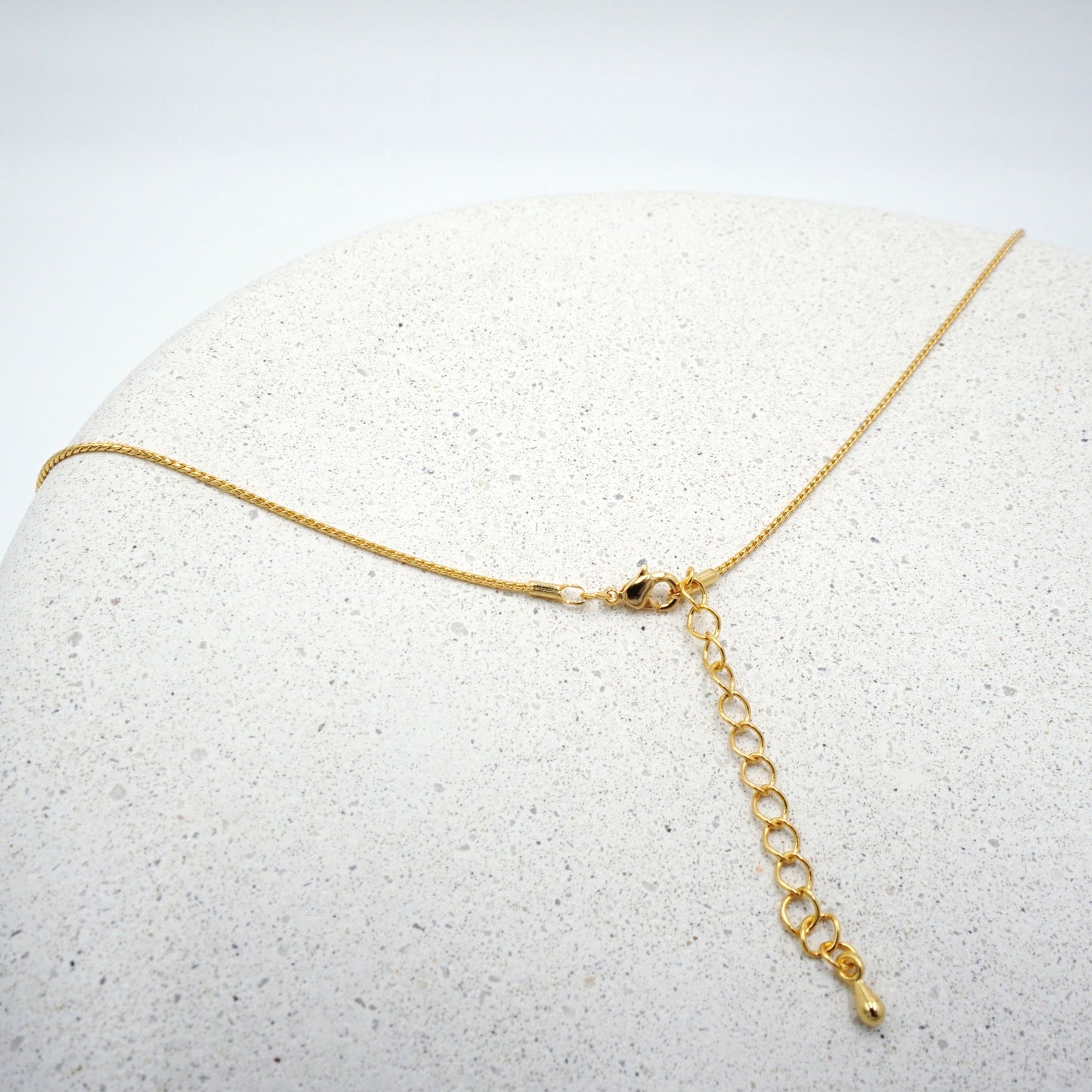 Large Hoop Pearl Accent Necklace