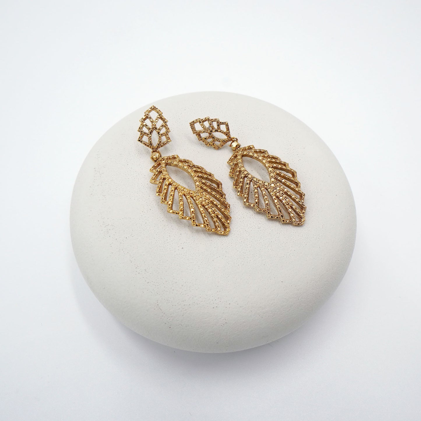 Elegant Filigree Drop Earrings