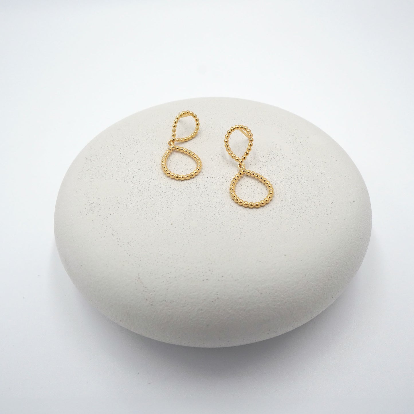 Loop TearDrop Dangle Earrings