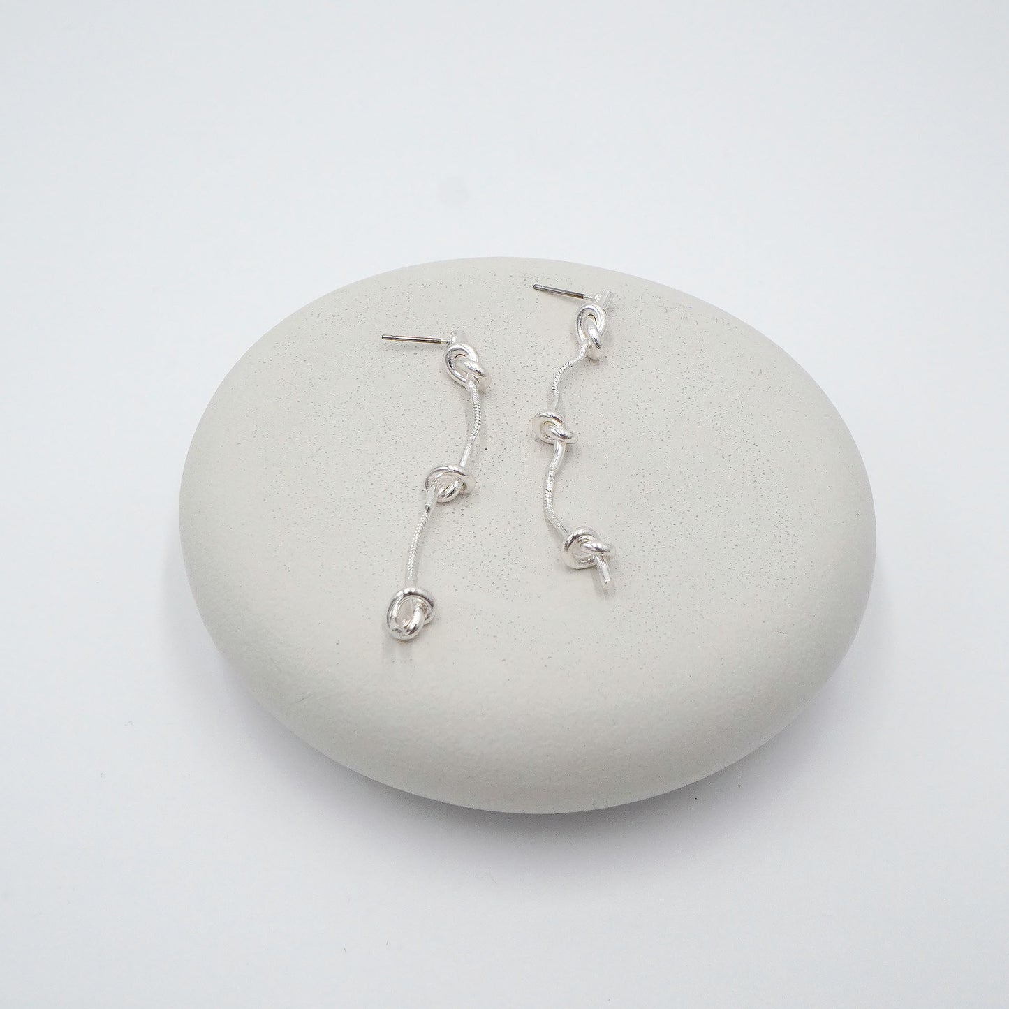 Knotted Drop Earrings