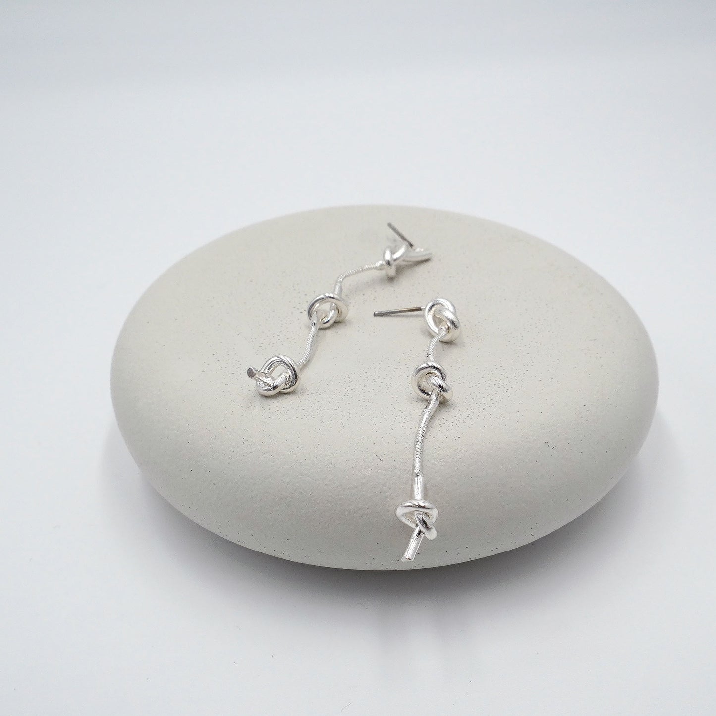 Knotted Drop Earrings