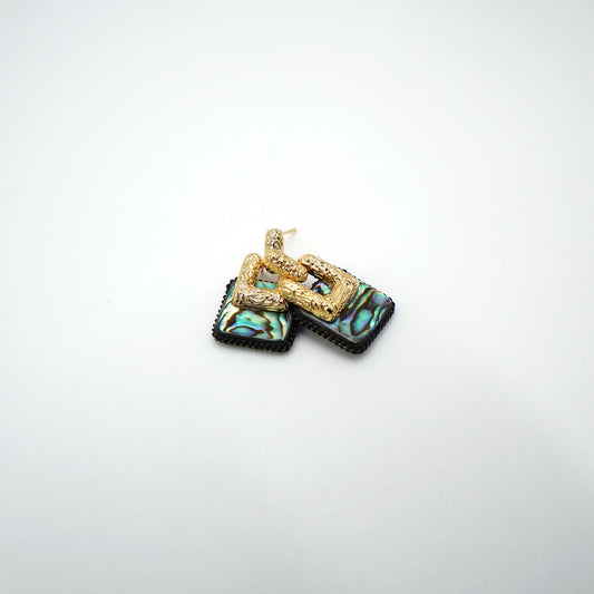 Iridescent Geometric Earrings