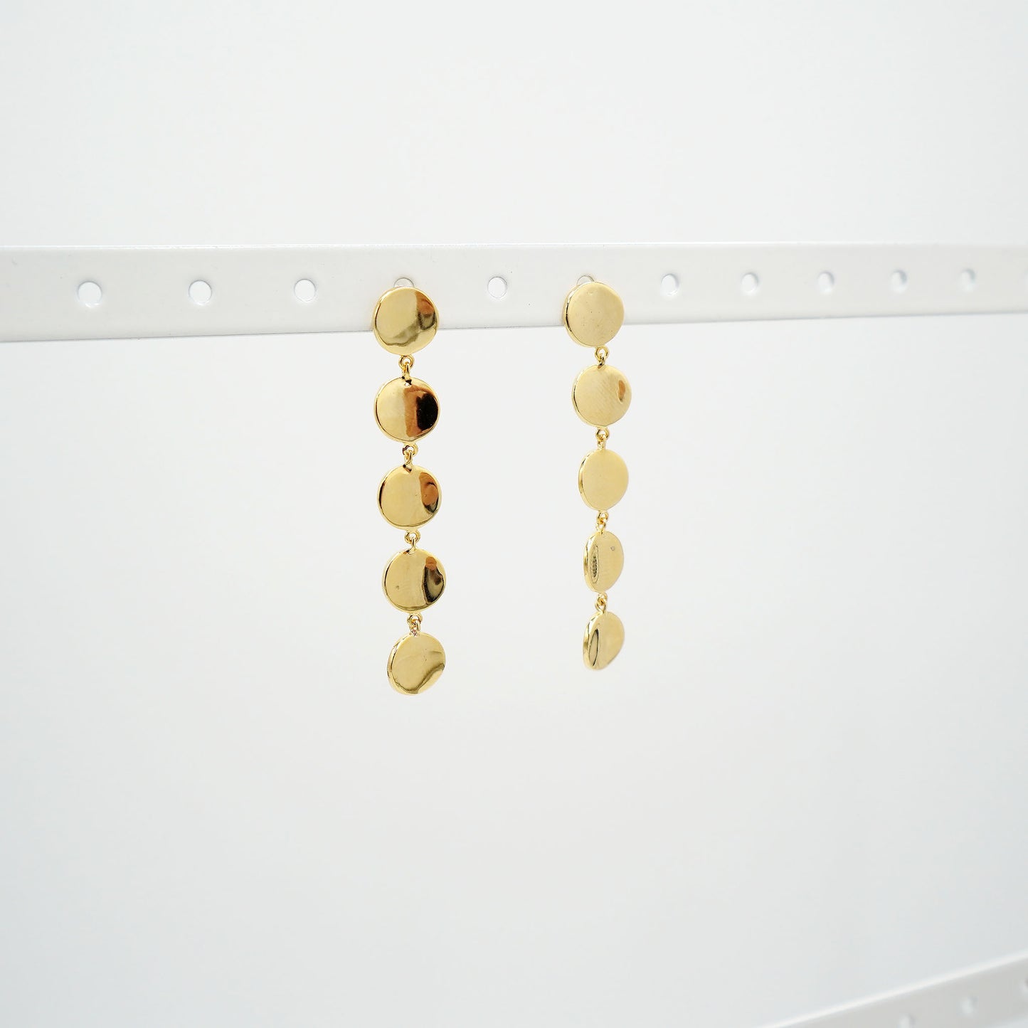 Gold Cascade Earrings