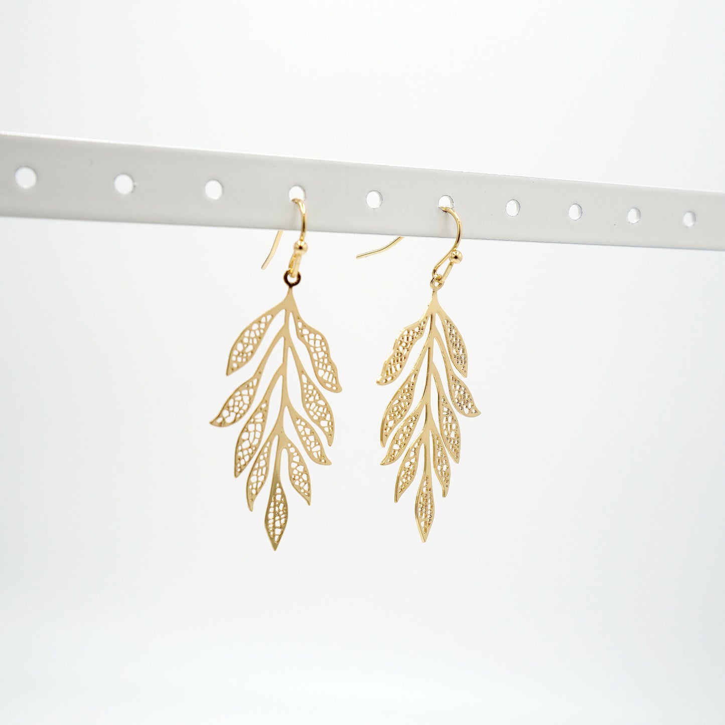 Gold Leaf Earrings