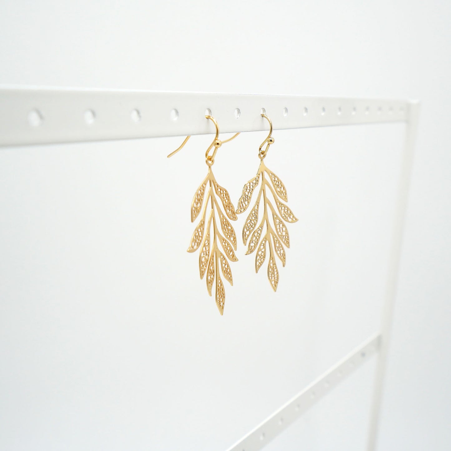 Gold Leaf Earrings