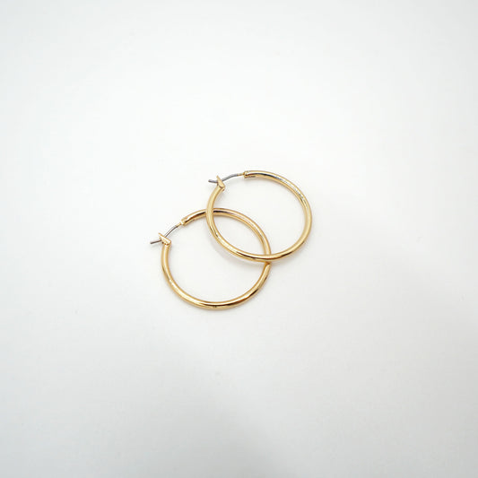 Classic Gold Hoop Earrings