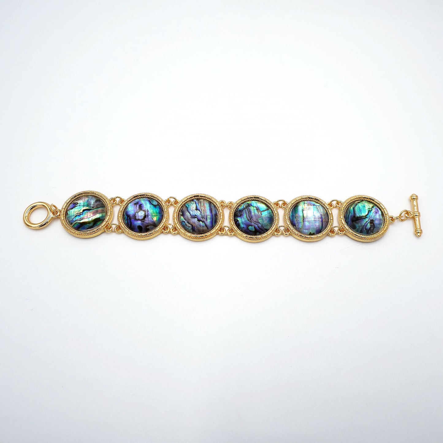 Iridescent Gemstone Bracelet