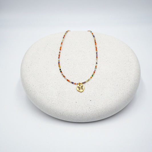 Butterfly Semi Precious Stone Necklace