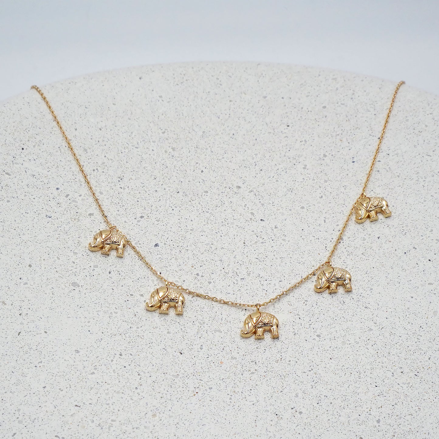 Elephant Charm Necklace