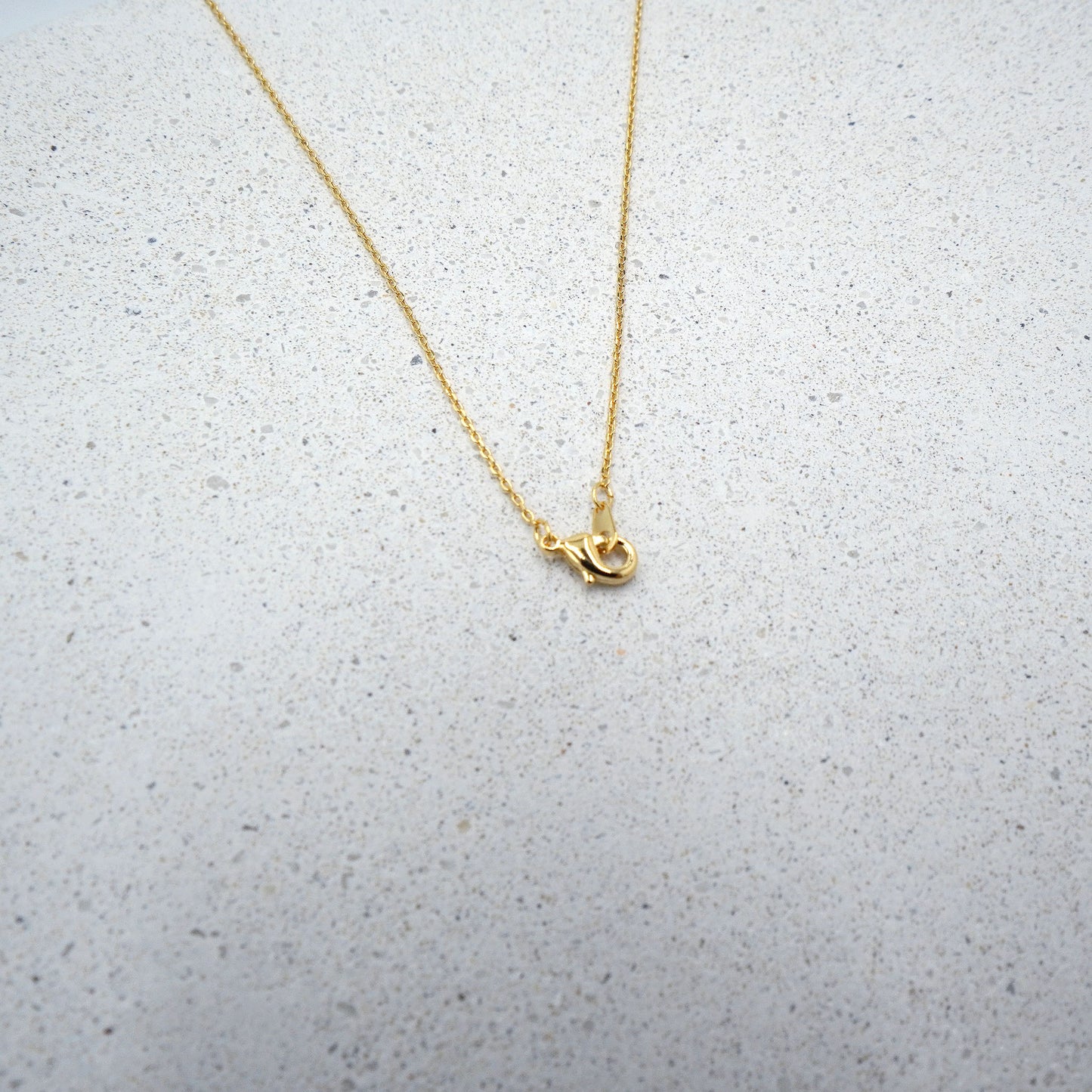 Horizontal CZ Pendant Necklace