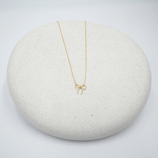 Delicate Ribbon Necklace