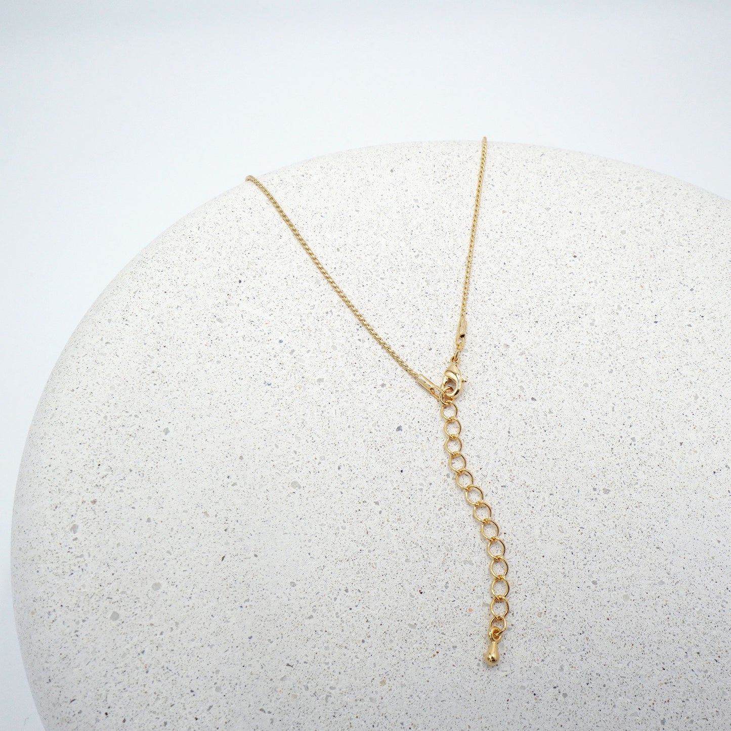 Braided Oval Pendant Necklace