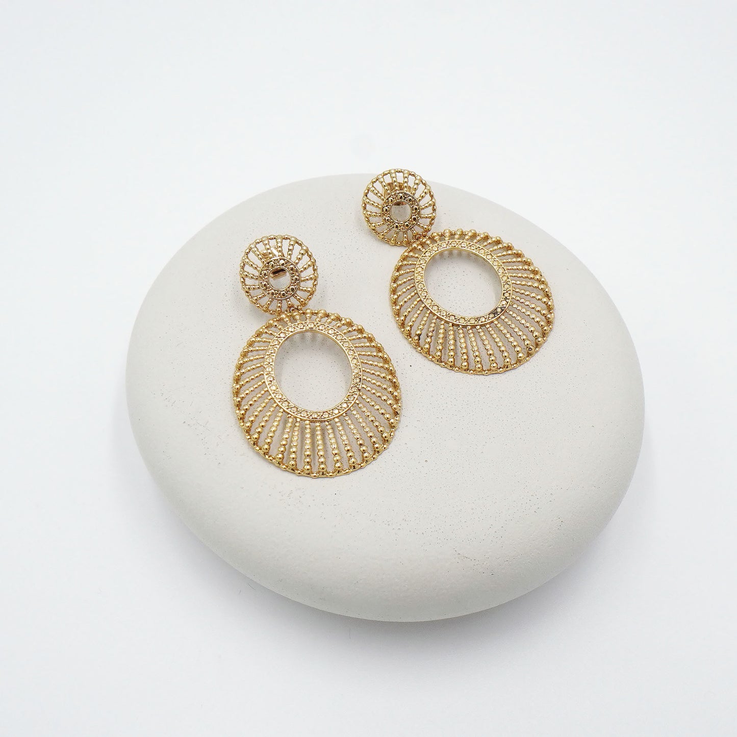 Radiant Oval Earrings