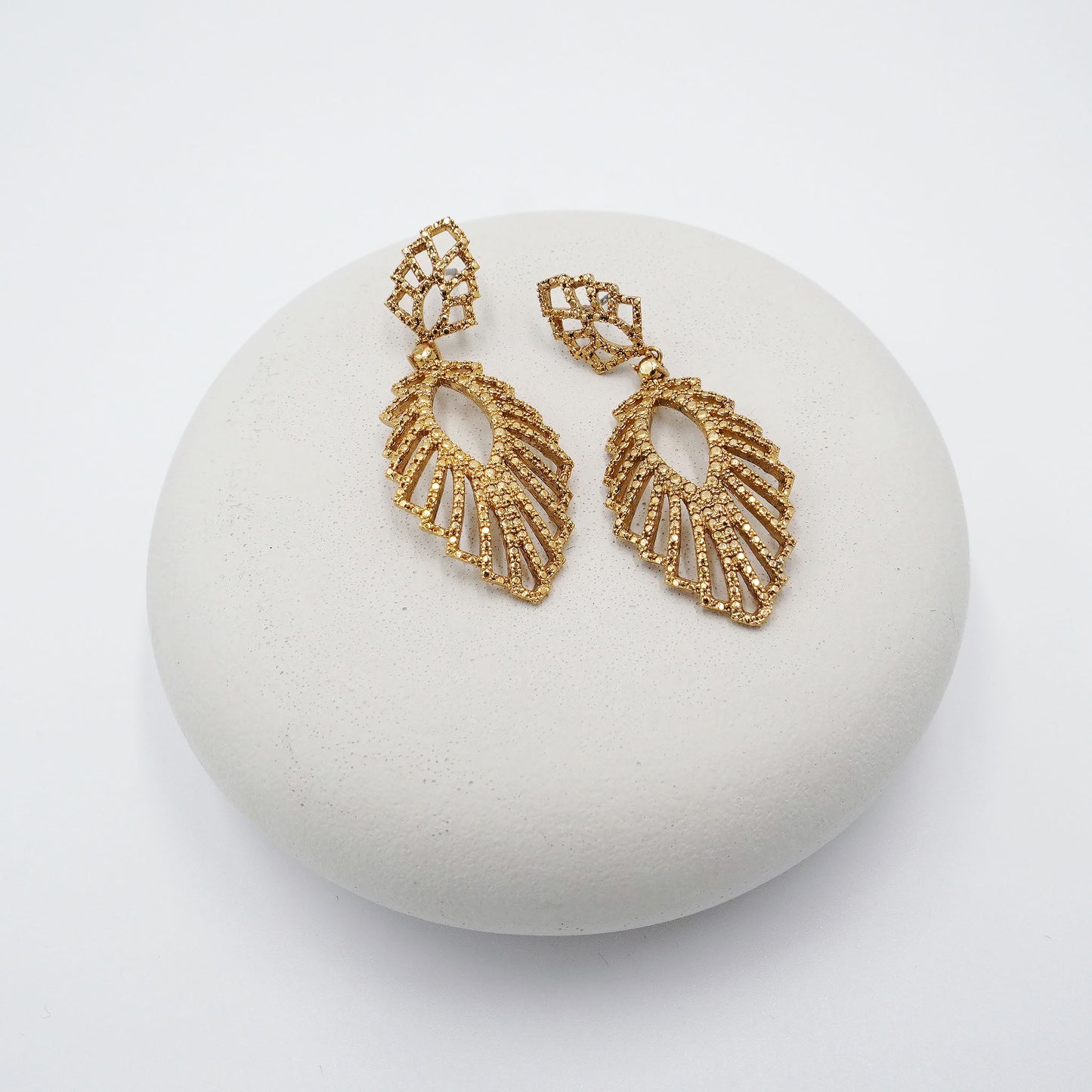 Elegant Filigree Drop Earrings